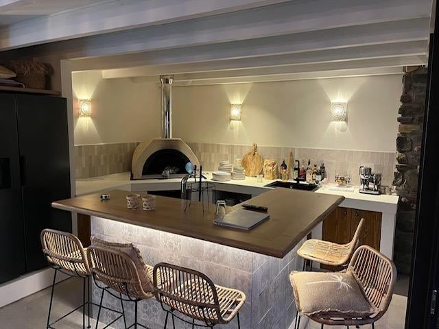 TE KOOP Pizzaoven AMALFI AD80 nieuwe steenoven, Tuin en Terras, Pizzaovens, Nieuw, Ophalen
